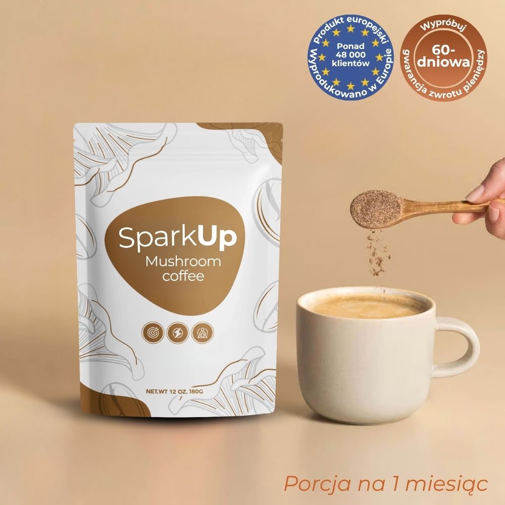SparkUp™ - Specjalna kawa z grzybami /30 porcji/