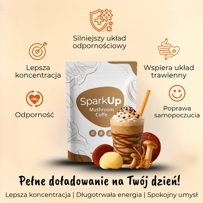 SparkUp™ - Specjalna kawa z grzybami /30 porcji/