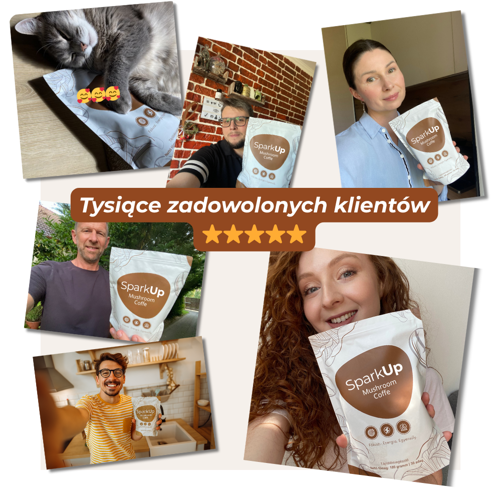 SparkUp™ - Specjalna kawa z grzybami /30 porcji/