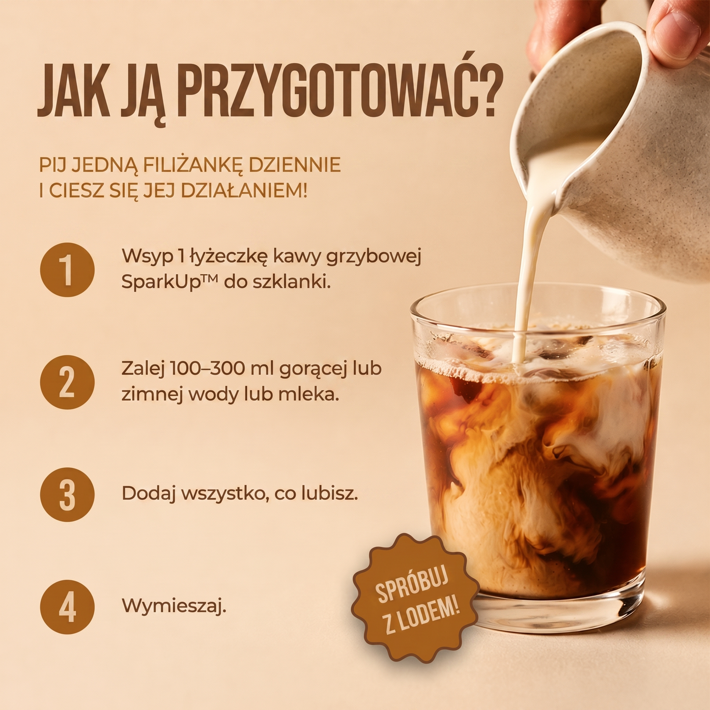 SparkUp™ - Specjalna kawa z grzybami /30 porcji/